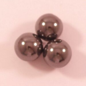 10 st runda hermatit pärlor 8mm