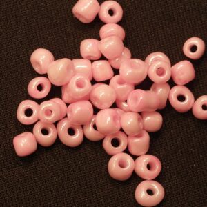 Seed beads ceylon rosa 4mm