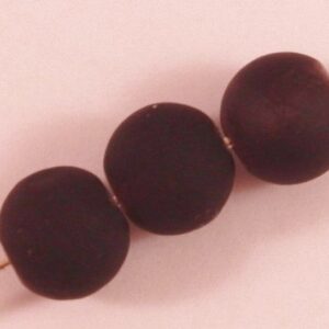 20 st svarta runda med gummiyta 8 mm