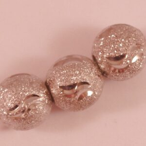 Vacker glittrig pärla 10mm