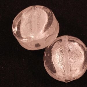 Silverfoil coin ljusrosa 16mm